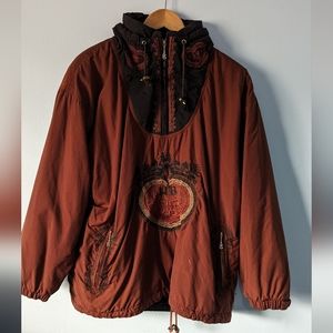 Bogner Ski Jacket. Embroidery accents. Rare. Vintage